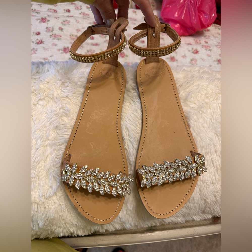 Sandals Rhinestone - Picture 2 of 7